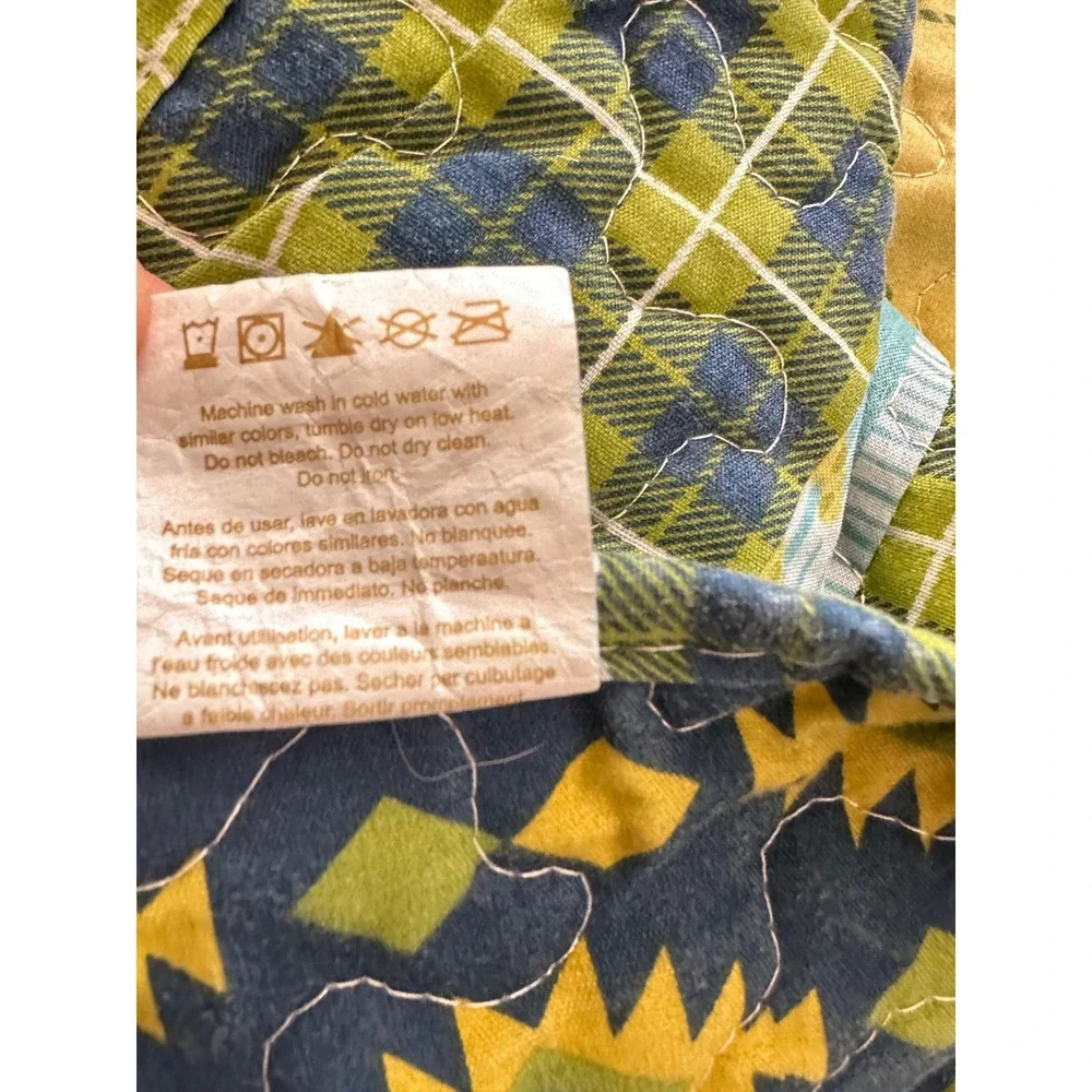 Rustic Lodge Throw Quilt Blanket –‎ Moose, Bear, Fox, Cabin Theme – 60